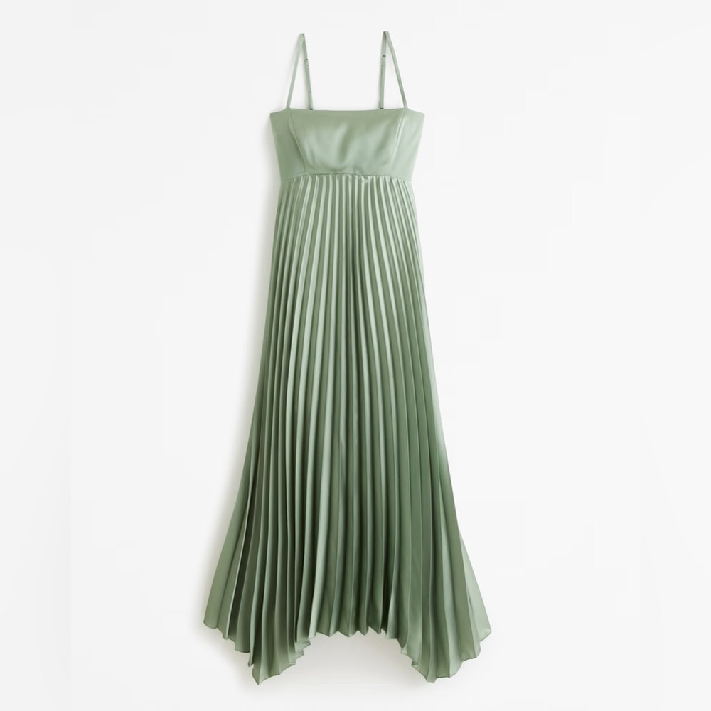Abercrombie Giselle Pleated Dress M
